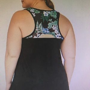 Racerback tank and capri